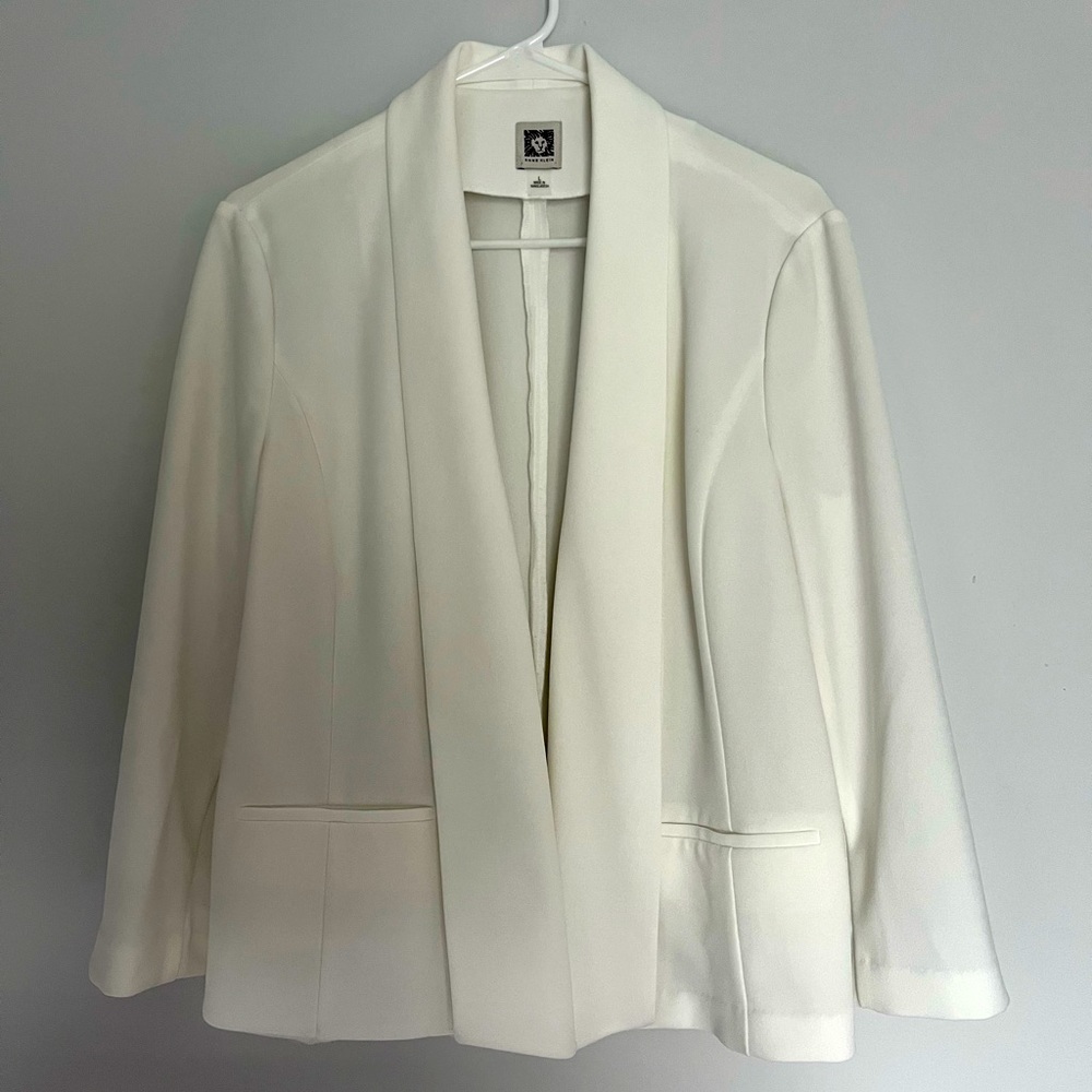 White Anne Klein Casual Blazer